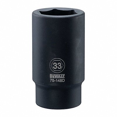 DEWALT DWMT75148OSP Deep Impact Socket 3/4 IN DR 33MM