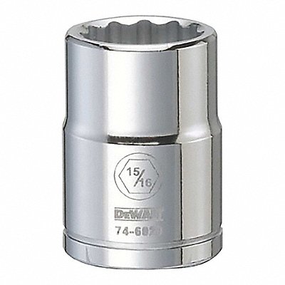 DEWALT DWMT74602OSP Impact Socket 3/4in 12-Point 15/16in SAE