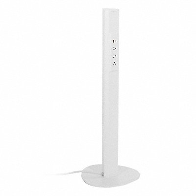 OFFICE STAR PRODUCTS PAS31136WH Power Anywhere Station
