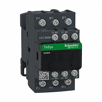 SCHNEIDER ELECTRIC LC1D256F7 IEC Magnetic Contactor 110V Coil 25A