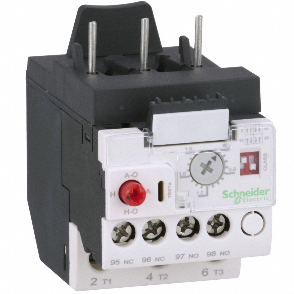 SCHNEIDER ELECTRIC LR9D02 Overload Relay 0.4-2A 600VAC