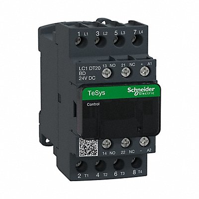 SCHNEIDER ELECTRIC LC1DT20BD IEC Magnetic Contactor 24V Coil 20A