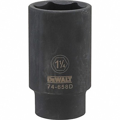 DEWALT DWMT74658OSP Impact Socket 6PT 1/2in Dr 1-1/4in SAE