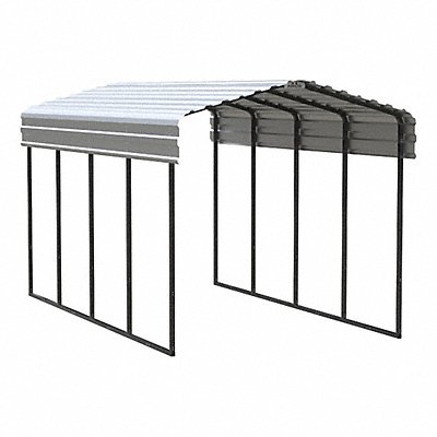 ARROW CPH102009 Carport Black Galvanized Steel