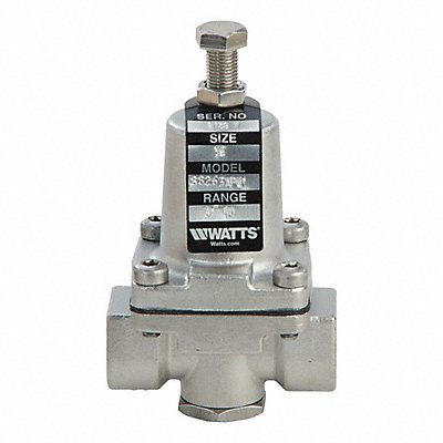 WATTS 14SS263A125 Pressure Regulator 1/4 In 1 to 25 psi