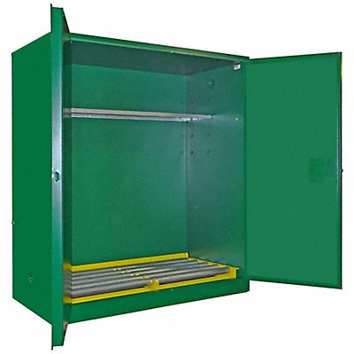 SECURALL AGV1110 Pesticide Storage Cabinet Green Steel