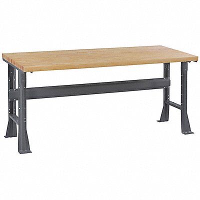 TENNSCO WB13072W Workbench Butcher Block 72 W 30 D