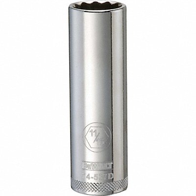 DEWALT DWMT74537OSP Deep Socket 12 Pt 1/2in 11/16in SAE