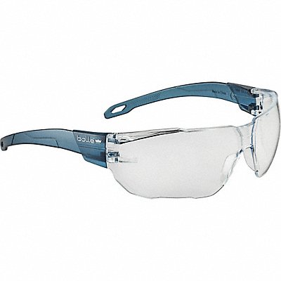 BOLLE SAFETY SWIFTN10U Safety Glasses Clear PlatinumLite Blue
