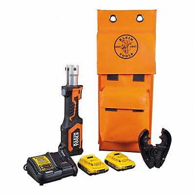 KLEIN TOOLS BAT207T1 Cordless Crimper BG Die Groove 2Ah