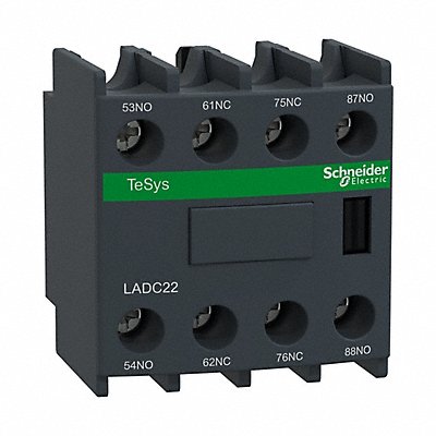 SCHNEIDER ELECTRIC LADC22 Contactor Auxiliary Contact Block Iec