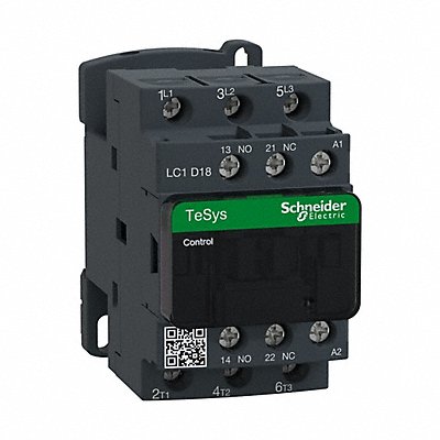 SCHNEIDER LC1D18G7 G3480 IEC Magnetic Non Reversing 120VAC