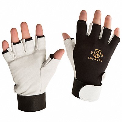 IMPACTO BG401M Leather Gloves M/8 Cowhide PR