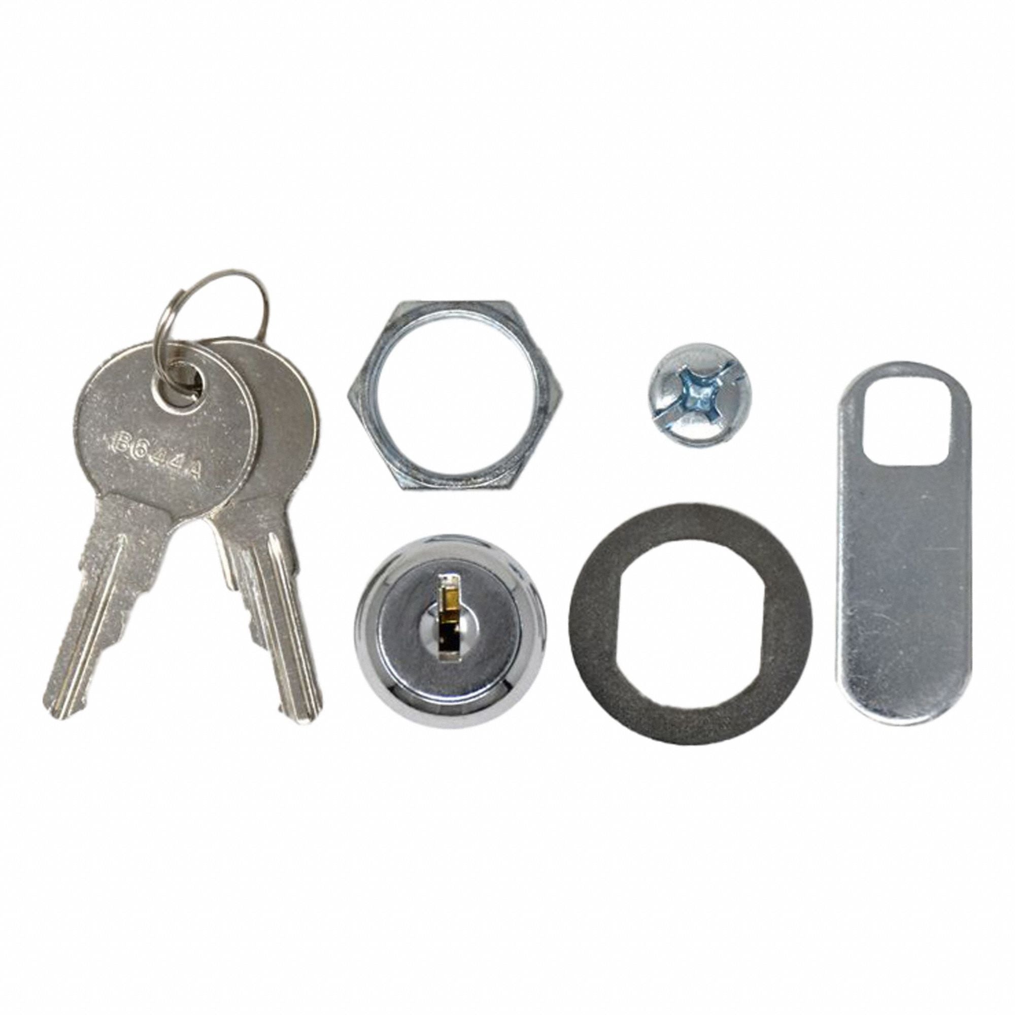 RUBBERMAID COMMERCIAL PRODUCTS FG9W15L10000 Lock Key Replacement For Slim Lid