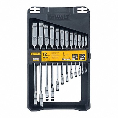 DEWALT DWMT19231 Wrench Set Ratchet Flex SAE 12-Piece