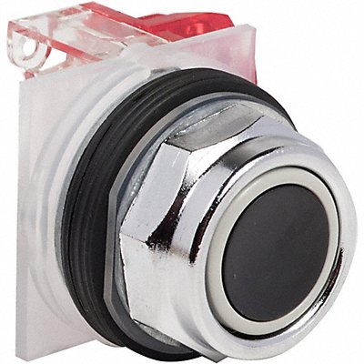 SCHNEIDER ELECTRIC 9001KR1BH6 H7062 Flush Push Button Operator Non Illuminated Blk 1NC