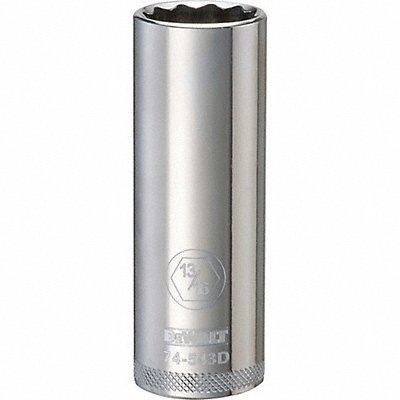 DEWALT DWMT74543OSP Deep Socket 1/2in 12-Point 12/16in