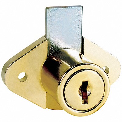 COMPX NATIONAL C8803C420A3 Cabinet Drawer Dead Bolt Lock Gld Diamon