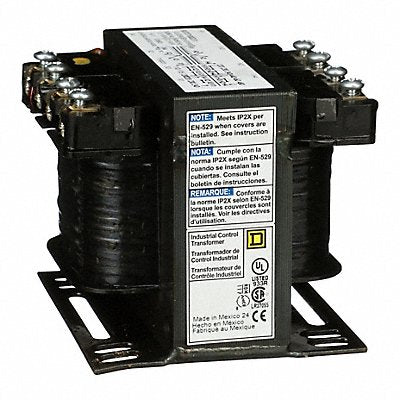 SQUARE D 9070T100D31 Xfmr Control 100Va 240/480V120/240V