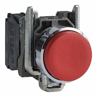 SCHNEIDER ELECTRIC XB4BL42 H7076 Extended Push Button Operator Non Illuminated Red 1NC