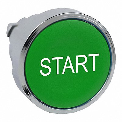 SCHNEIDER ELECTRIC ZB4BA333 Flush Push Button Green Non Illuminated 22mm