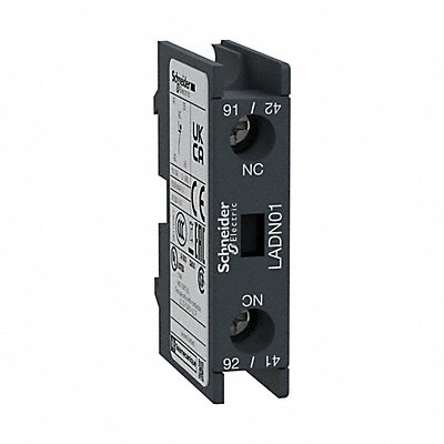 SCHNEIDER LADN01 Auxiliary Contact Block 0NO/1NC 10 A