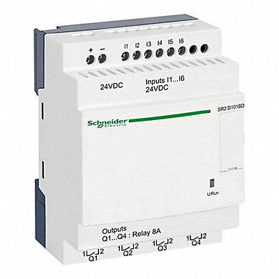 SCHNEIDER ELECTRIC SR2D101BD Logic Relay 24VDC Without Display