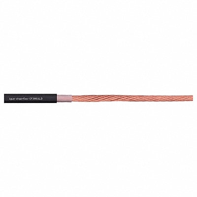 CHAINFLEX CF3004001 Power Cable TPE 0.24 in dia Signal Black