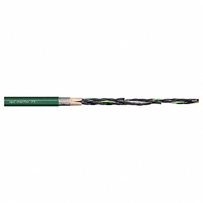 CHAINFLEX CF61018 Control Cable Copper 17 AWG Moss Green