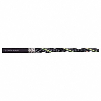 CHAINFLEX CF8911512 Control Cable Copper 16 AWG Jet Black