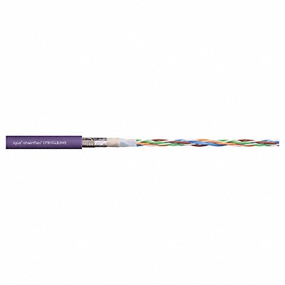 CHAINFLEX CFBUSLB001 Bus Cable TPE 50 V 0.35 in dia Red