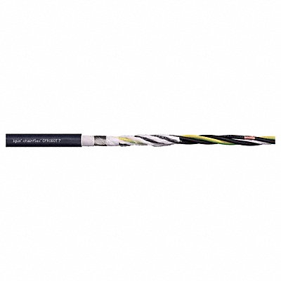 CHAINFLEX CFROBOT71504C Motor Cable PUR 0.37 in dia Steel Blue