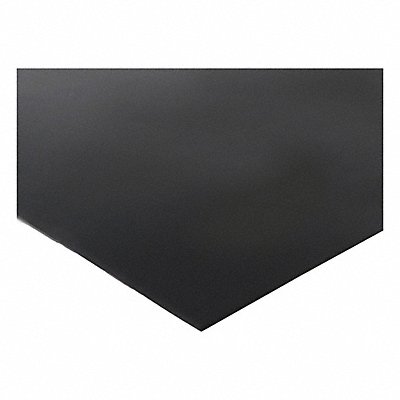 GRAINGER 404018B Rubber Sheet 12 Overall L Black