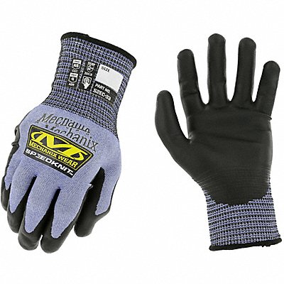 MECHANIX WEAR S2EC33006 Knit Gloves 14.5 in L Gray 8 lb
