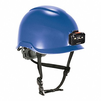 ERGODYNE 8976LED Blue Safety Helmet with LED Light Type 2