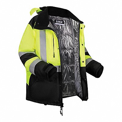 ERGODYNE 8390 M Lime Hi-Vis Jacket - Heat Reflective