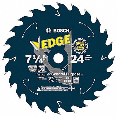 BOSCH CBCL724 Tooth Edge Cordless Circular Saw Blade