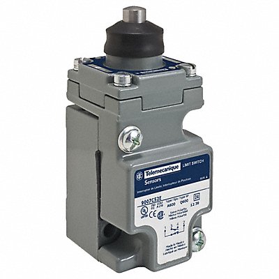 TELEMECANIQUE SENSORS 9007C52ED Plug In Limit Switch Plunger 1NO/1NC