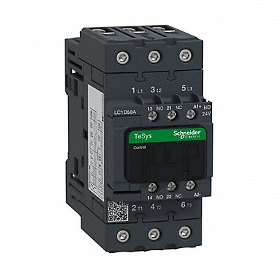 SCHNEIDER LC1D50ABD G3476 IECMagneticContactor NonReversing 24VDC