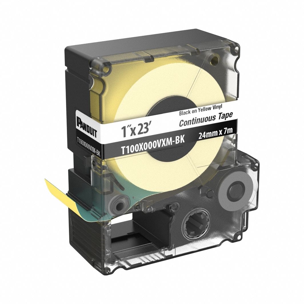 PANDUIT T100X000VXMBK Panduit T100X000VXM-BK vinyl continuous