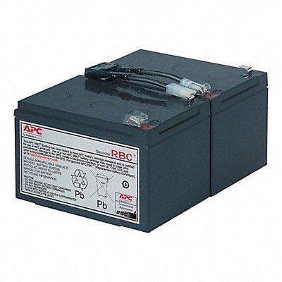 APC BY SCHNEIDER ELECTRIC RBC6 Replacement UPS Battery 24VDC 3-3/4 H