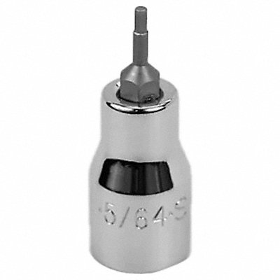 SK PROFESSIONAL TOOLS 41202 Socket Bit Steel 3/8 in TpSz 5/64 in