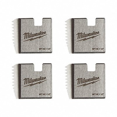 MILWAUKEE 48361111 1-1/2 High Speed NPT Portable Pipe Dies