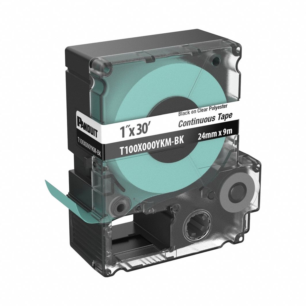PANDUIT T100X000YKMBK The T100X000YKM-BK Continuous