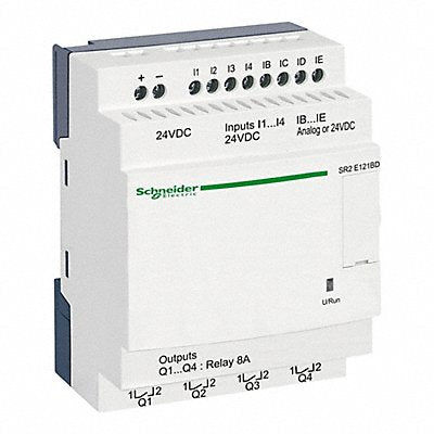 SCHNEIDER ELECTRIC SR2E121BD Logic Relay 24VDC Without Display