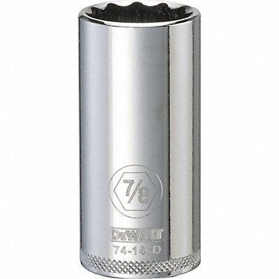 DEWALT DWMT74147OSP Deep Impact Socket 12 Pt 3/8in 7/8in SAE