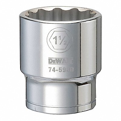DEWALT DWMT74595OSP Impact Socket 3/4in 12-Point 1-1/2in SAE