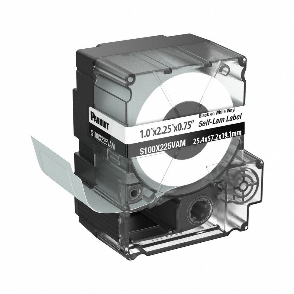 PANDUIT S100X225VAM The S100X225VAM Die-Cut Self-Laminating
