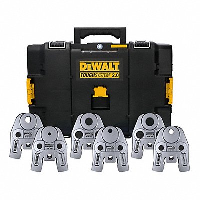 DEWALT DCE214K Press Jaw Kit Galvanized Steel Compact