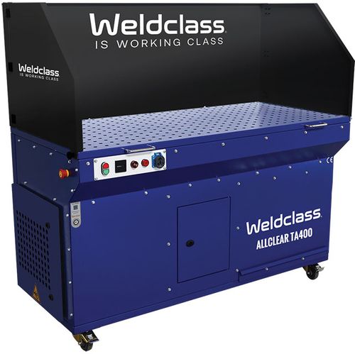 Weldclass WC-TA400 Fume Extraction Grinding/Welding Table ALLCLEAR TA400 Downdraft 3ph/415V - view 2